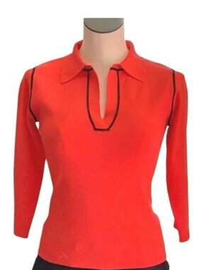 One Girl Who Red Stretch Top - US M